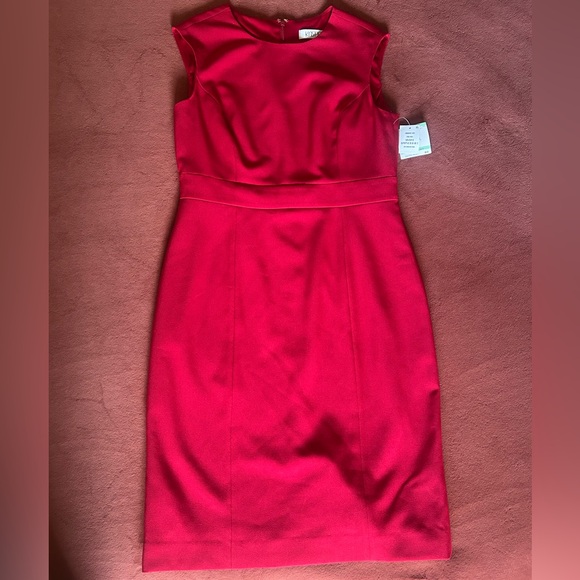 Kasper Vibrant Red Midi Dress - Picture 3 of 3